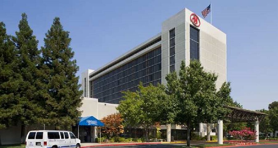 Hilton Sacramento Arden West Hotell Exteriör bild